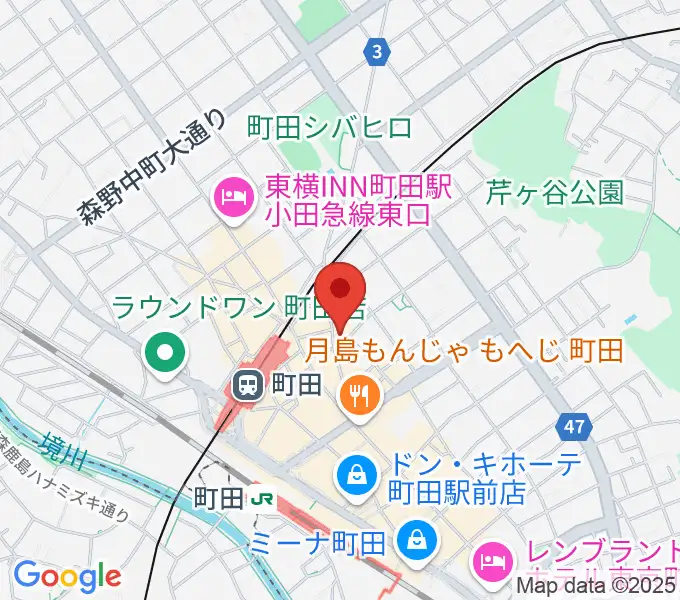 町田HERBIEの地図