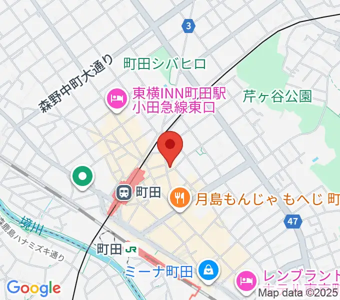 町田HERBIEの地図