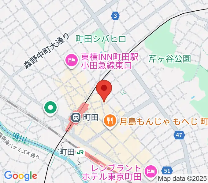町田HERBIEの地図