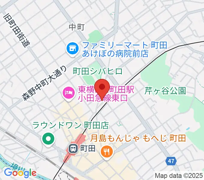 SEALミュージックスクール町田校の地図