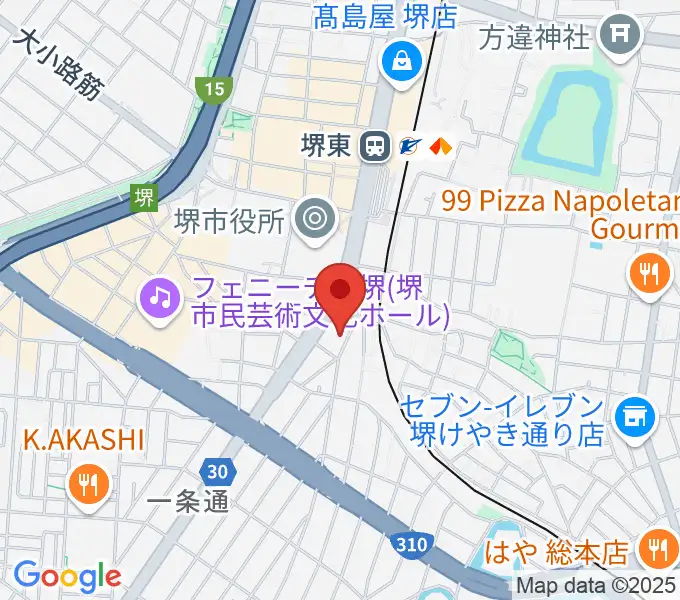 LaFlat Music Schoolの地図