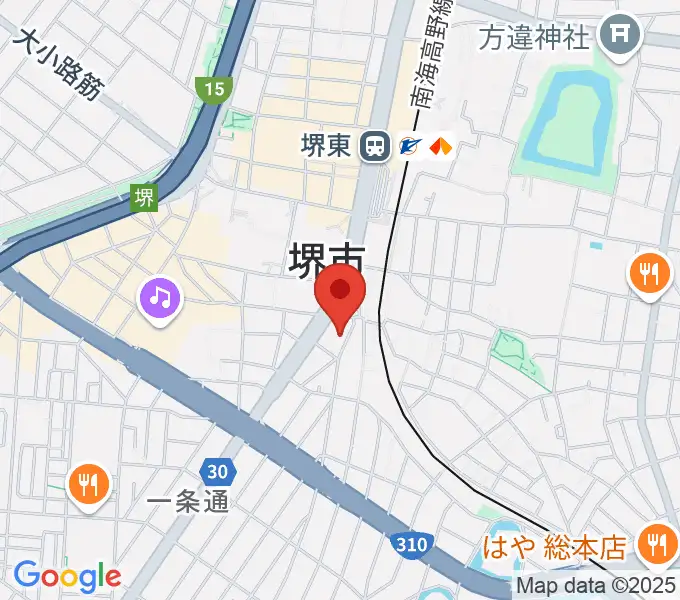 LaFlat Music Schoolの地図