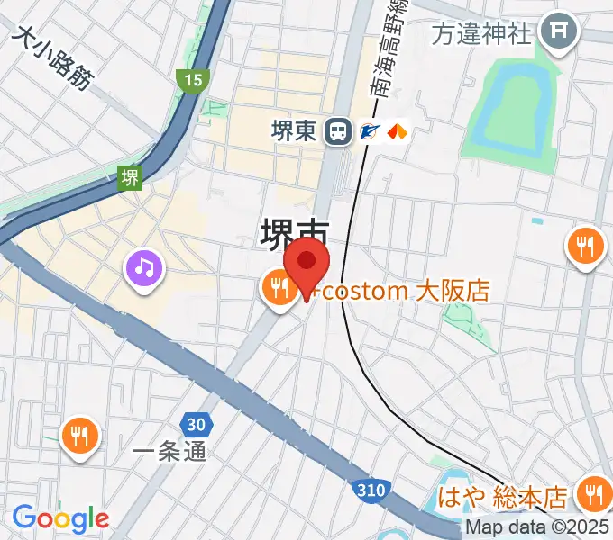 LaFlat Music Schoolの地図