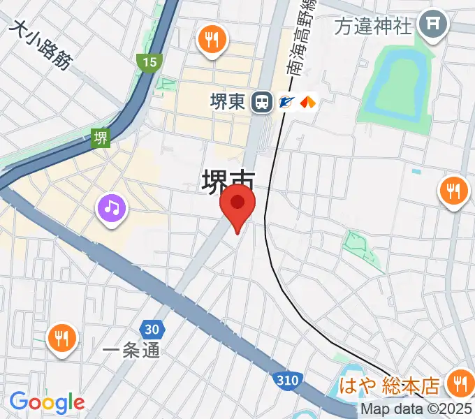 LaFlat Music Schoolの地図