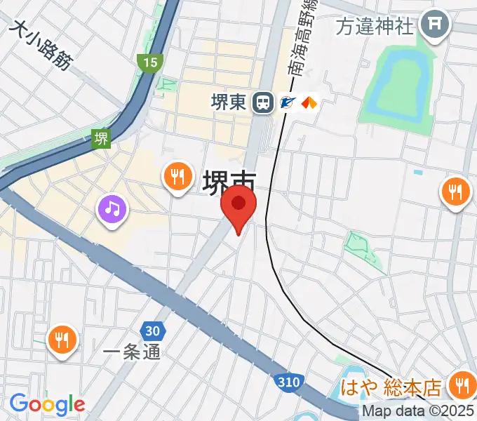 LaFlat Music Schoolの地図