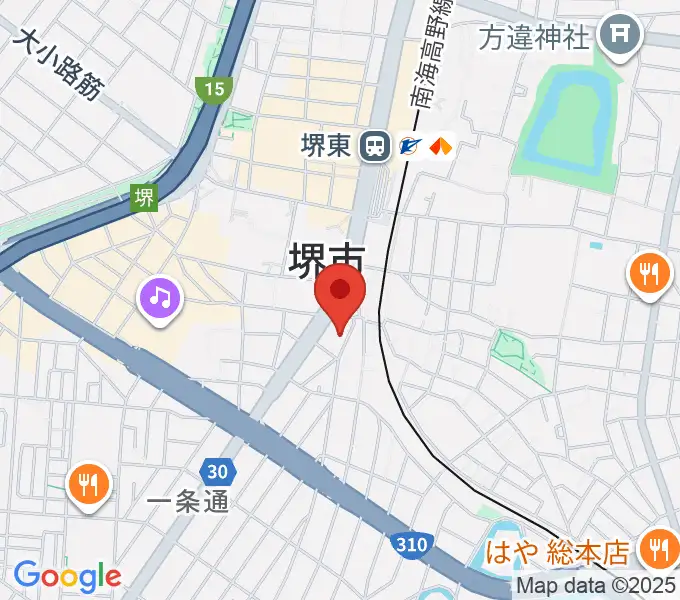 LaFlat Music Schoolの地図