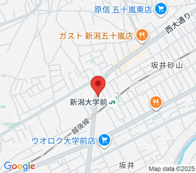 スタジオアップルの地図
