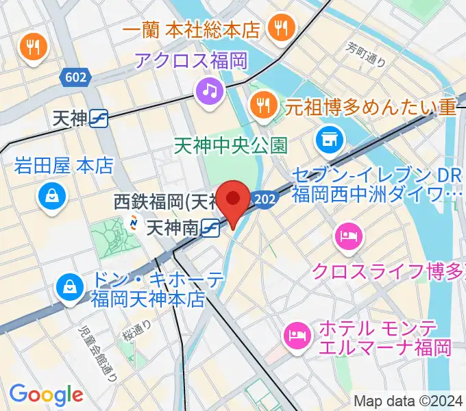 福岡バイオリン・ビオラ音楽教室の地図