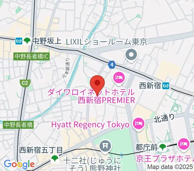 ガルバホールの地図