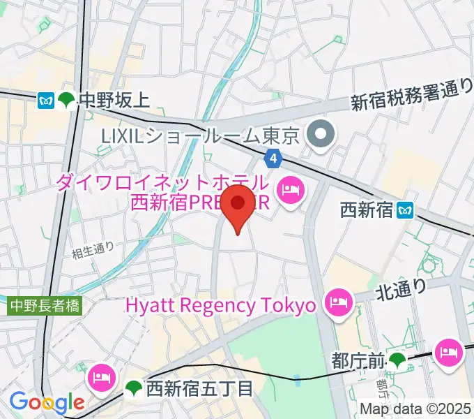ガルバホールの地図
