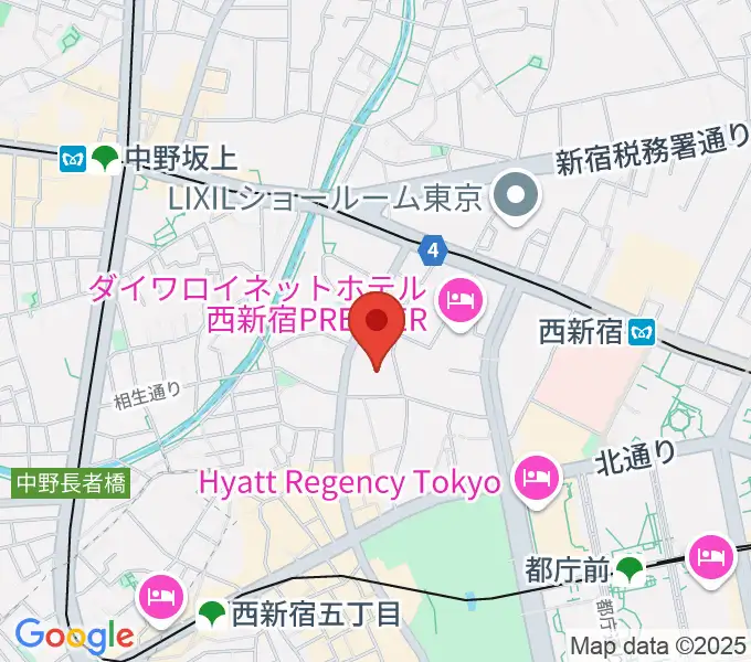 ガルバホールの地図