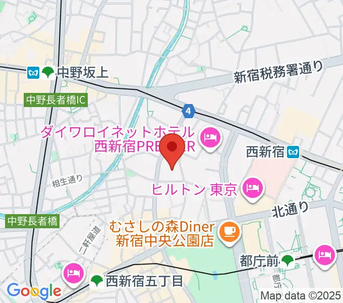 ガルバホールの地図