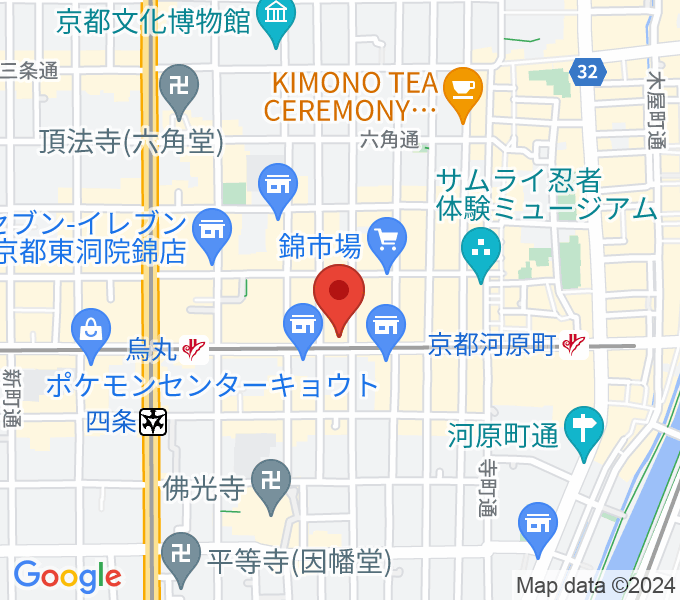 京都MUSEの場所