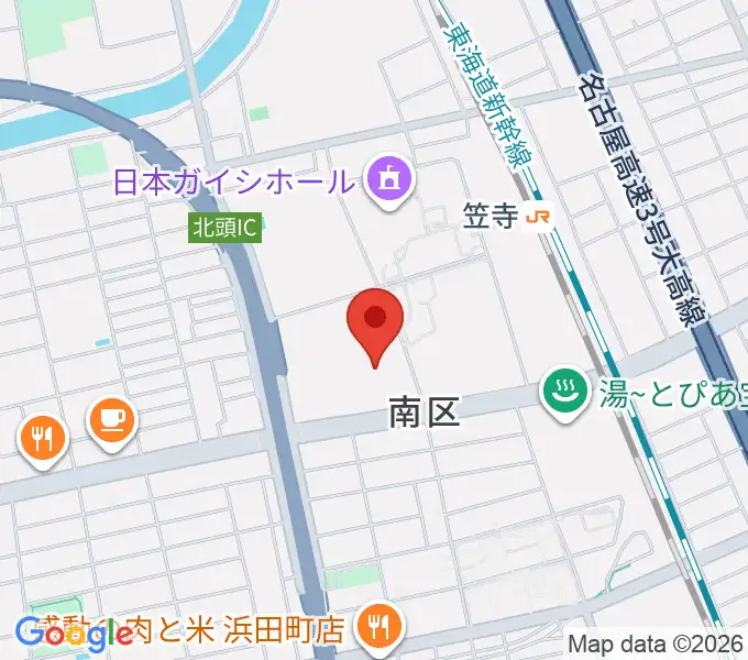 クロコくんアリーナの地図