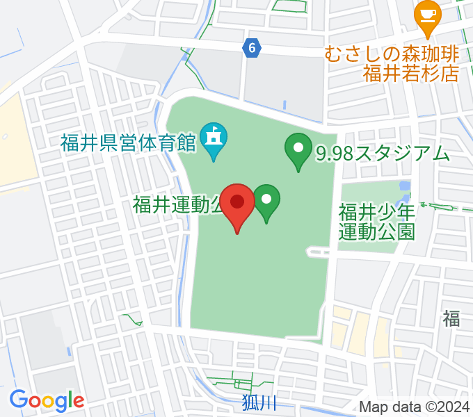 福井県営球場の場所