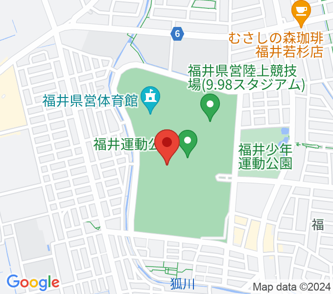 福井県営球場の場所