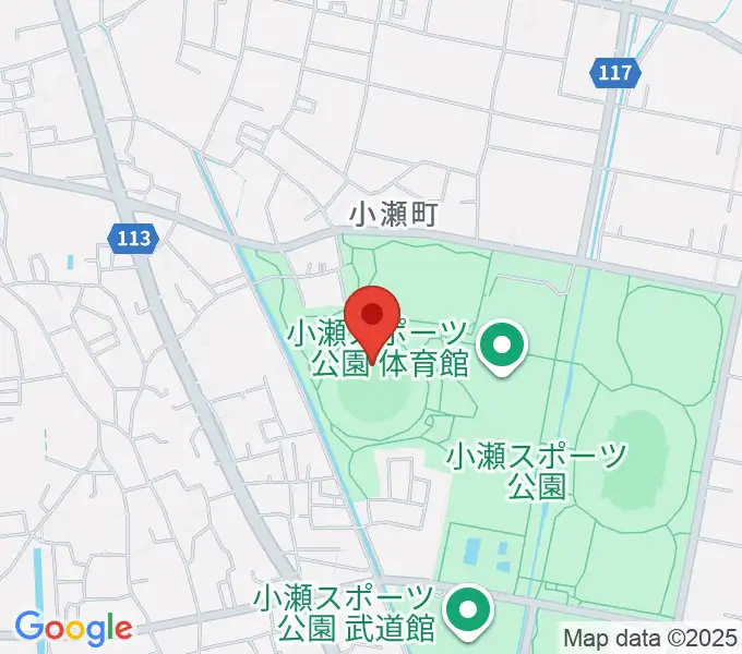山日YBS球場の地図