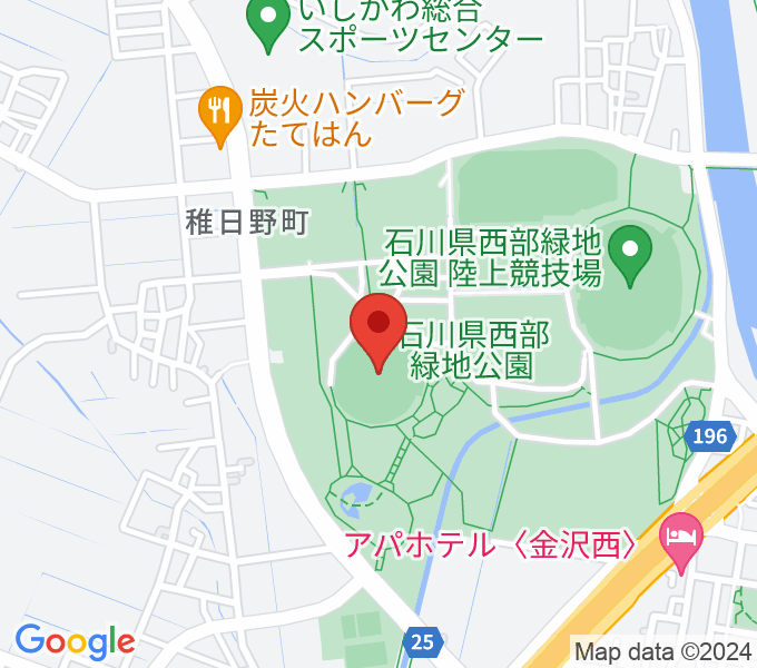 石川県立野球場の場所
