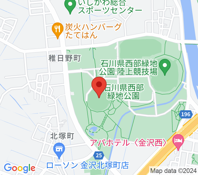 石川県立野球場の場所
