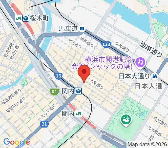 Music Lab.濱書房の地図