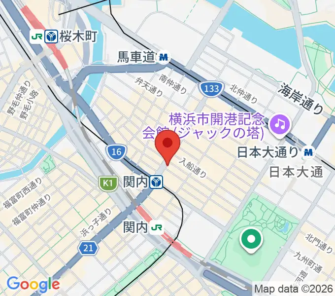 Music Lab.濱書房の地図