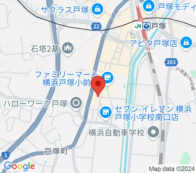 さやか音感ピアノ教室の地図