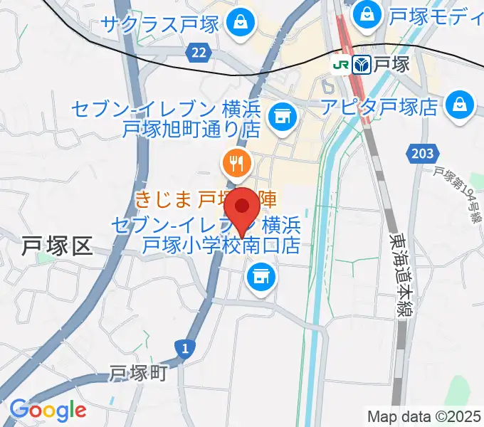 さやか音感ピアノ教室の地図