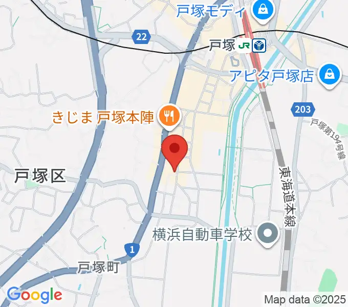 さやか音感ピアノ教室の地図