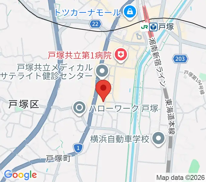 さやか音感ピアノ教室の地図