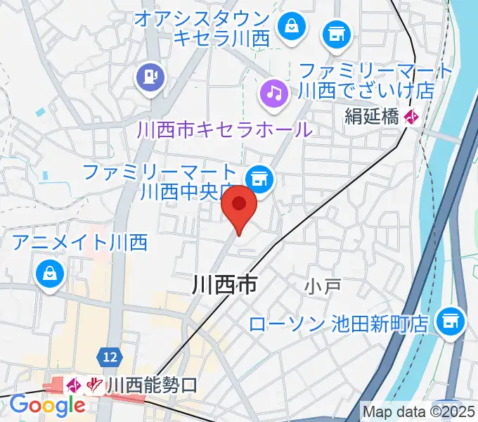 OTO BEACHの地図