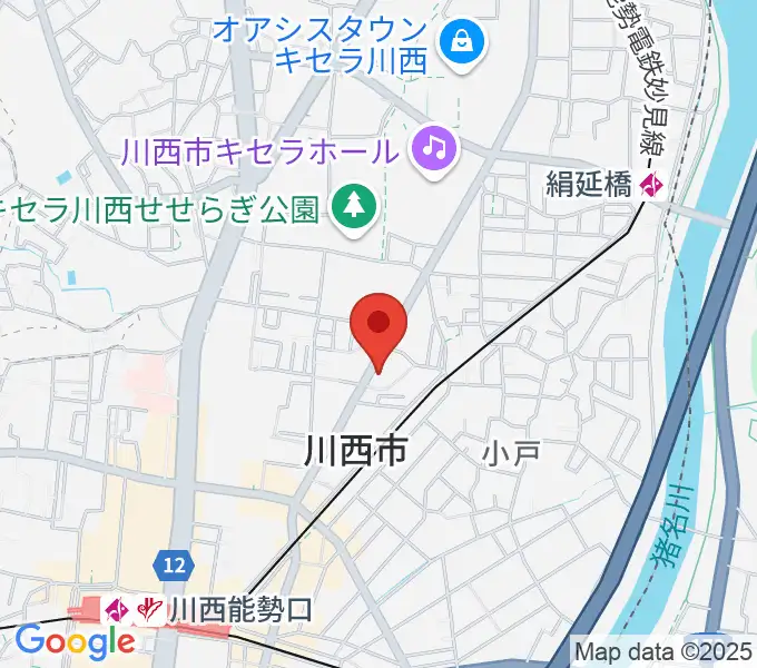 OTO BEACHの地図