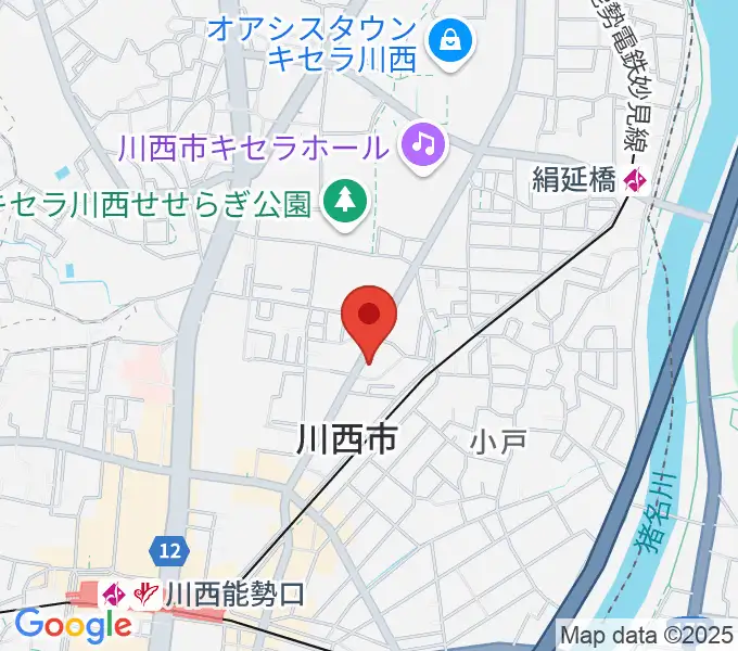 OTO BEACHの地図