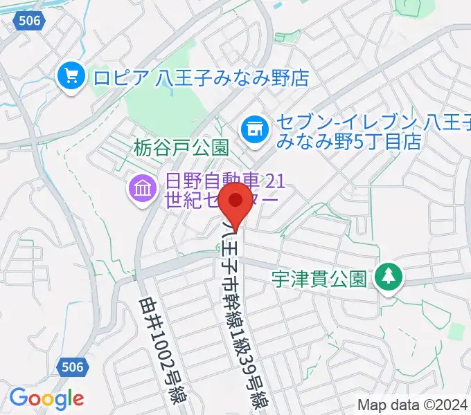 Tokyo Star Radio（八王子FM）の地図