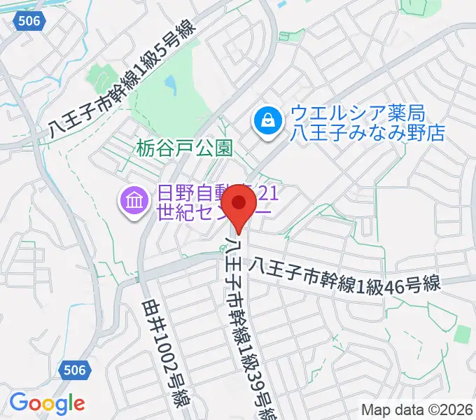 Tokyo Star Radioの地図
