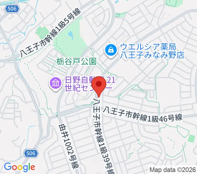 Tokyo Star Radioの地図