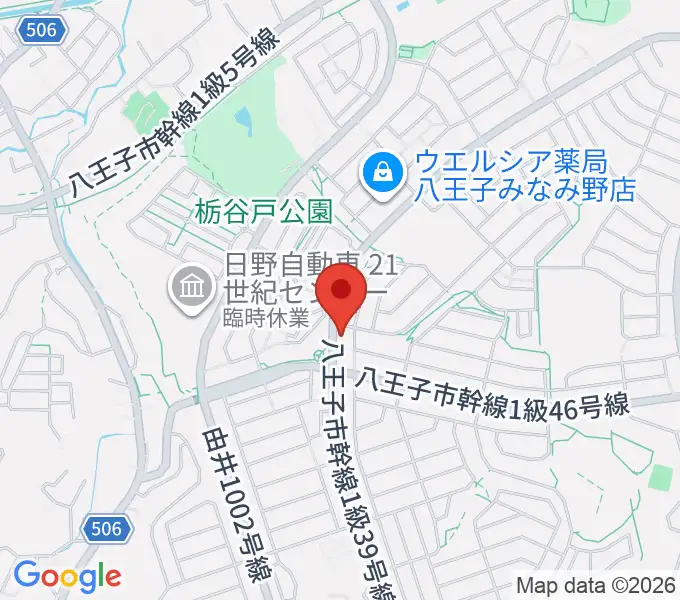Tokyo Star Radioの地図