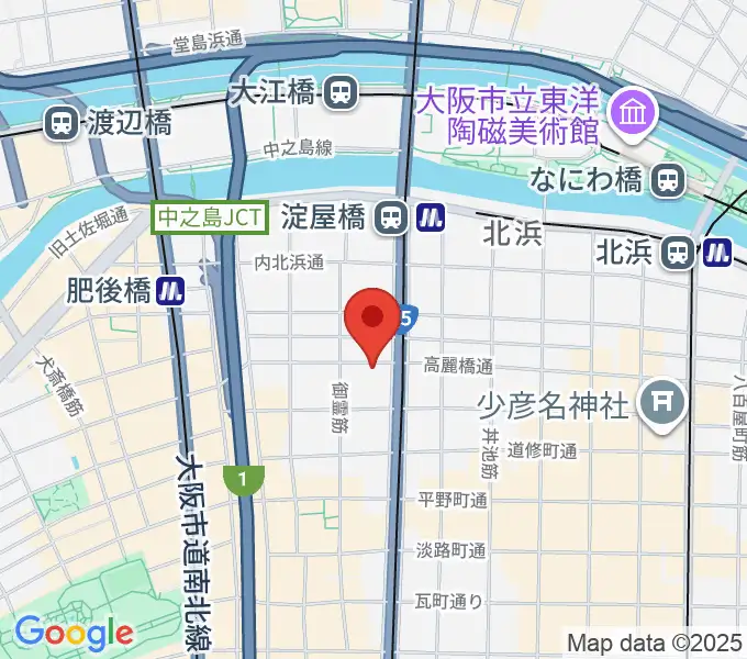 朝日生命ホールの地図