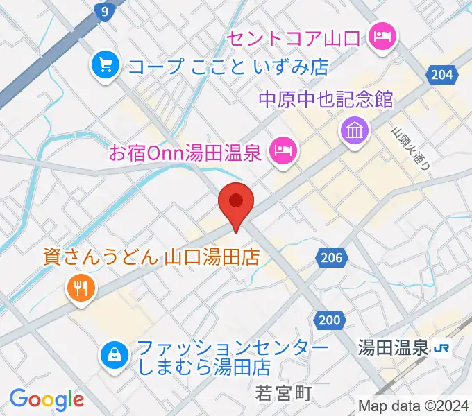 JAZZ SPOT ポルシェの地図