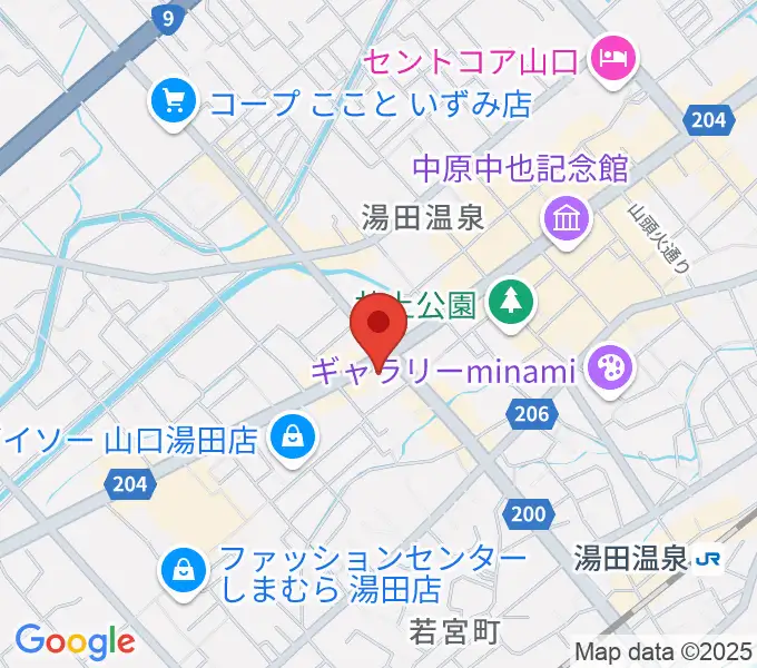 JAZZ SPOT ポルシェの地図
