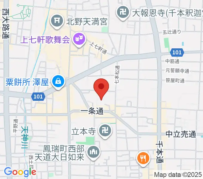 京都こども文化会館(エンゼルハウス)の地図