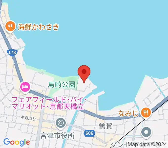 みやづ歴史の館の地図