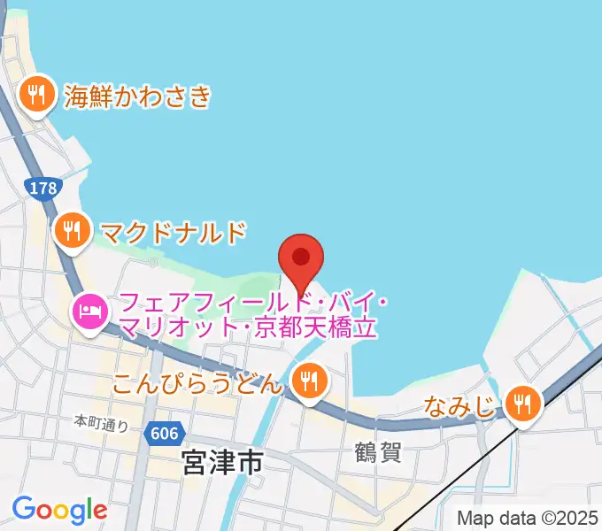 みやづ歴史の館の地図