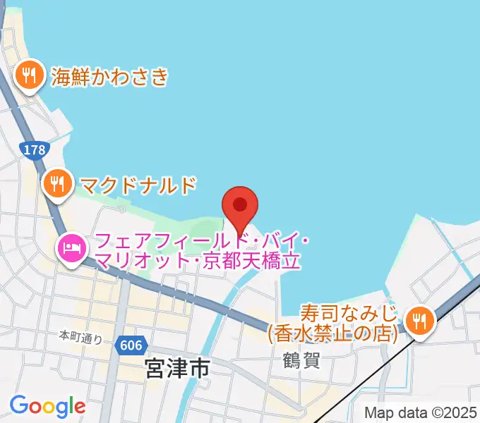 みやづ歴史の館の地図