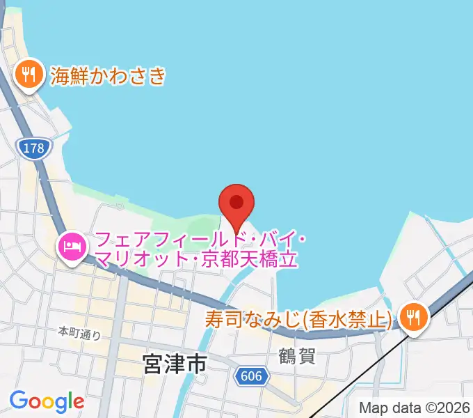 みやづ歴史の館の地図