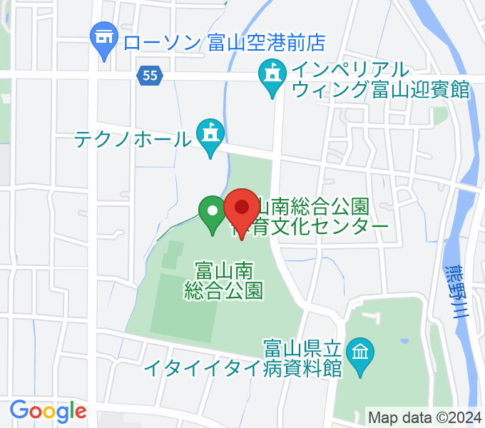 富山能楽堂の場所