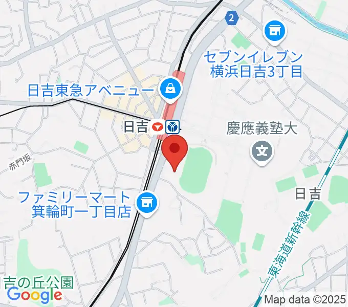 藤原洋記念ホールの地図
