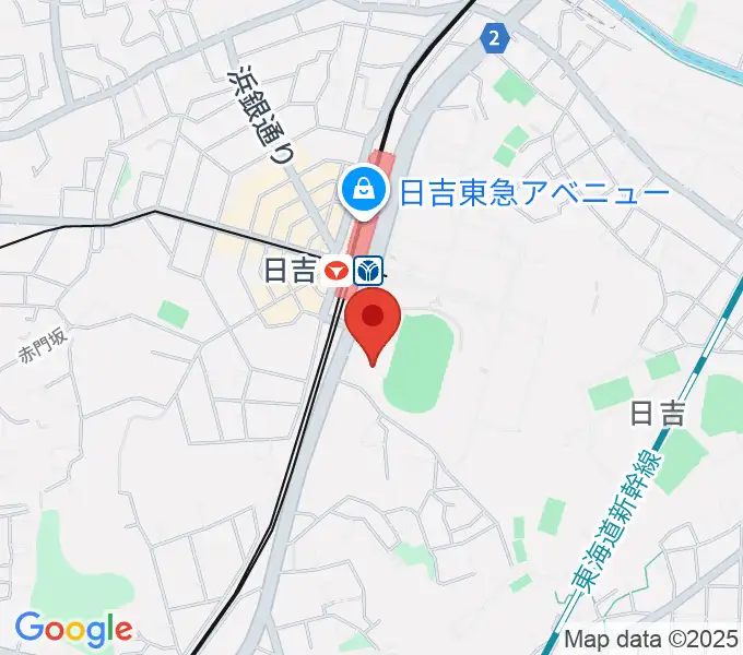 藤原洋記念ホールの地図