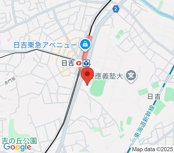 藤原洋記念ホールの地図