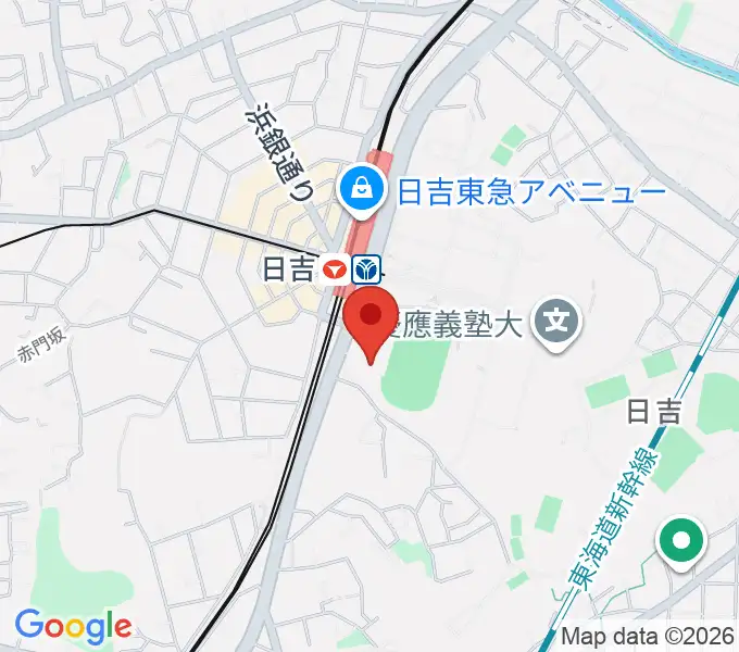 藤原洋記念ホールの地図