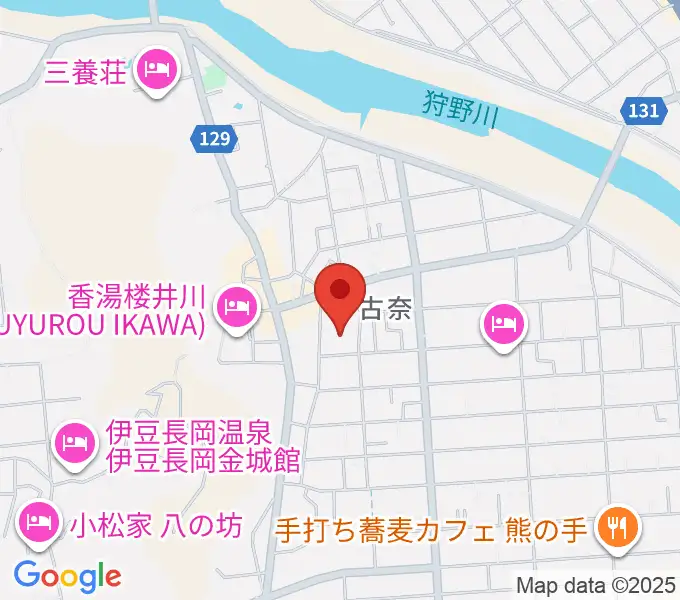 長岡総合会館アクシスかつらぎの地図